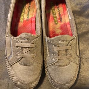 Skechers Air Cooled Memory Foam Slip on’s